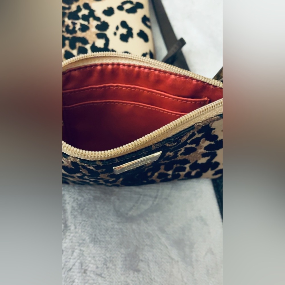 Coach Leopard Print Crossbody Bag Set - Picture 4 of 7